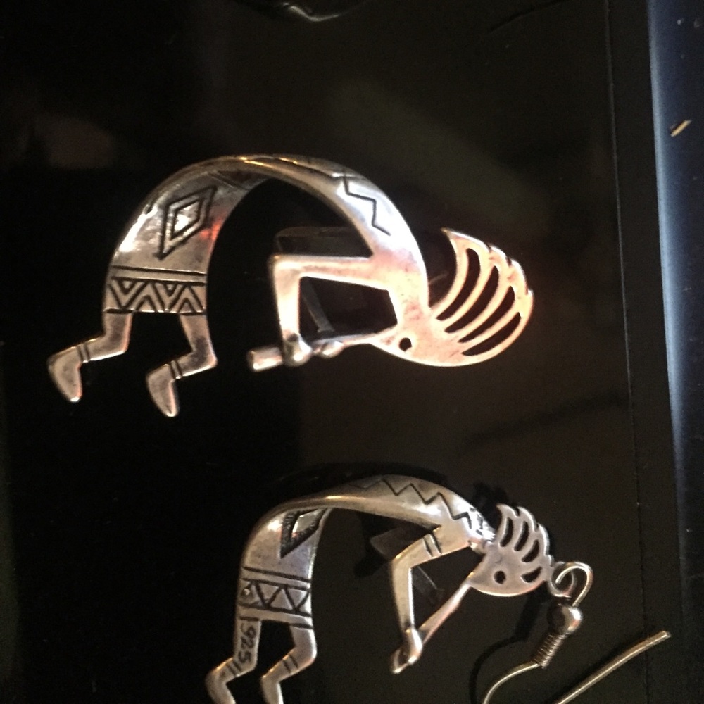 Necklace and earrings